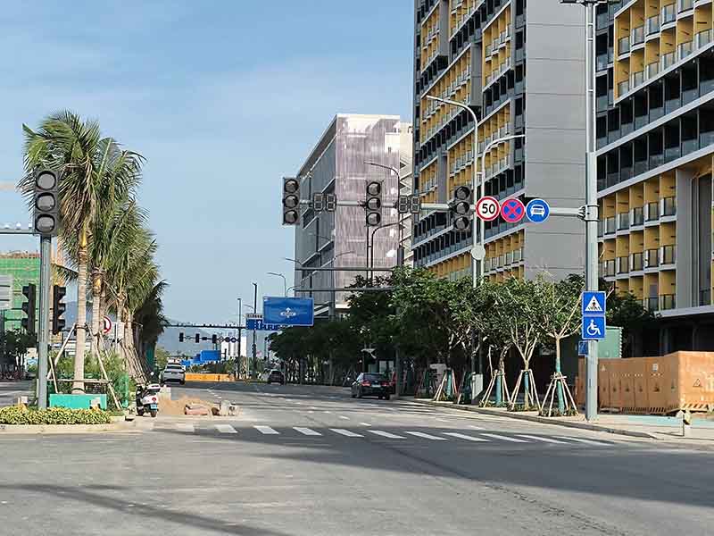 三亚崖洲科技城5号路